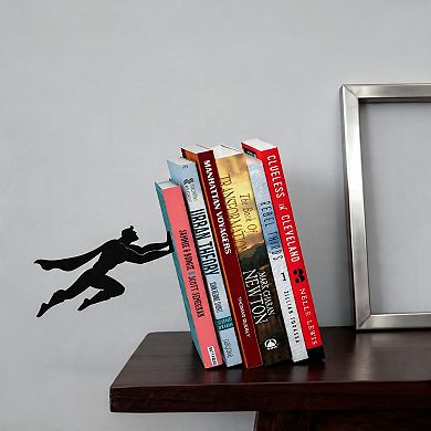Hidden Metal Bookends, Sturdy Organizer