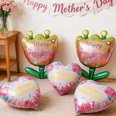 Mother's Day Foil Balloon Set - 5pcs