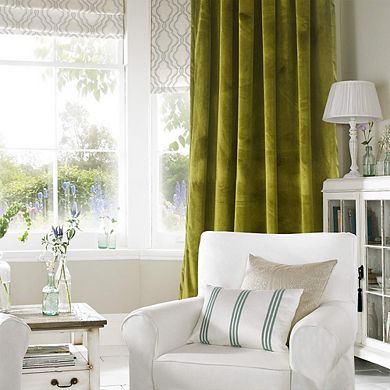 Velvet curtains are Crafted from 280GSM high-density fabric, these curta