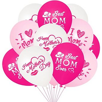 12 pc Mom Balloons for Mother's Day Party