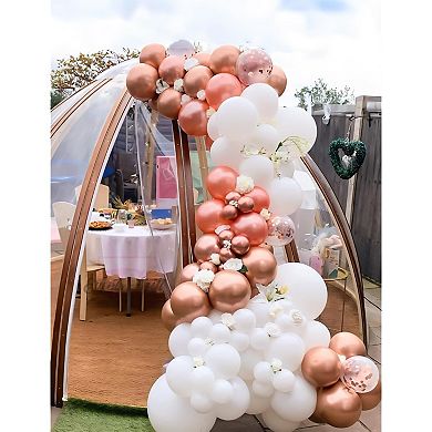 Rose Gold Balloon Arch Kit - 134 Pcs