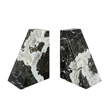 Modern Marble Bookends, Stylish Decor