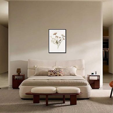 Watercolor Floral Canvas Wall Art Neutral Botanical Boho Prints Decor