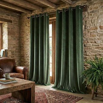 Velvet Blackout Curtains, Thermal Insulated Room Darkening Panels