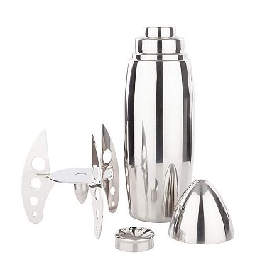 24oz Rocket Cocktail Shaker Set with Strainer for Margaritas, Espresso Martinis & Cold Brew