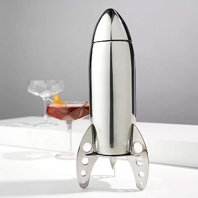 24oz Rocket Cocktail Shaker Set with Strainer for Margaritas, Espresso Martinis & Cold Brew