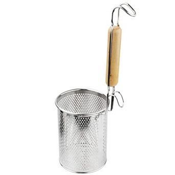 Stainless Steel Spaghetti Strainer Spoon with Handle, 14.7”
