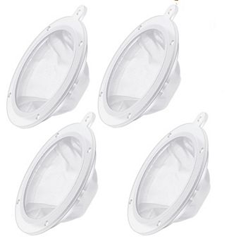 4 pc 5" Nylon Mesh Strainer Set for Filtering Yogurt, Juice, Milk, Honey