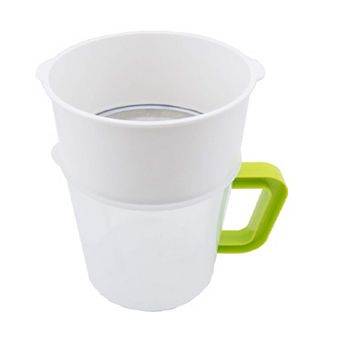Food Strainer & Nut Milk Bag Replacement, BPA-Free Polycarbonate