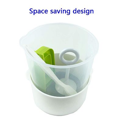 Food Strainer & Nut Milk Bag Replacement, BPA-Free Polycarbonate
