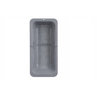 Extendable Over Sink Colander for Vegetables, Pasta, and Dishes