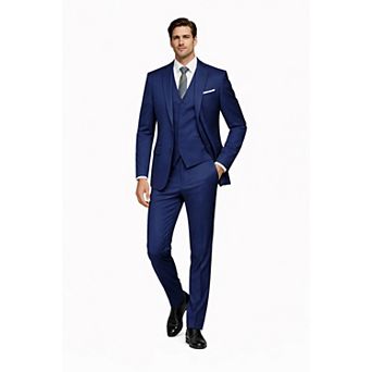 Mens Dress Suit With Vest