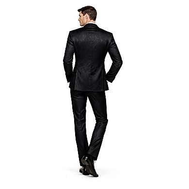 Mens Wedding Pattern Suit