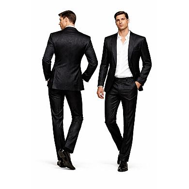 Mens Wedding Pattern Suit