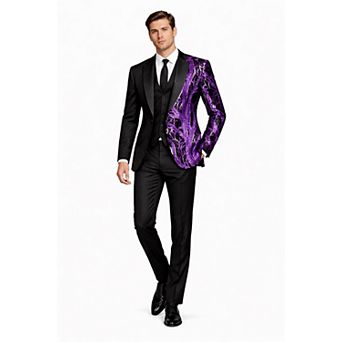 Mens Two Piece Tuxedo Suit