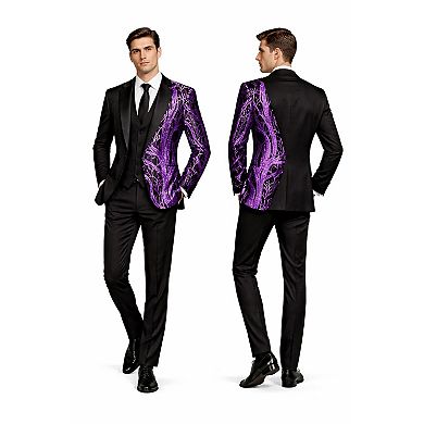 Mens Two Piece Tuxedo Suit