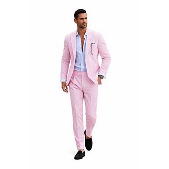Mens Breathable Slim Suit