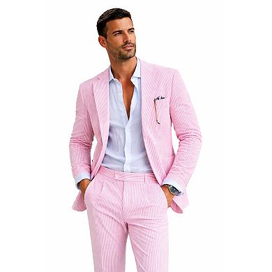 Mens Breathable Slim Suit
