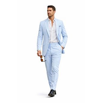 Mens Prom Seersucker Suit
