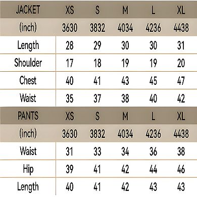 Mens Traditional Suit Set