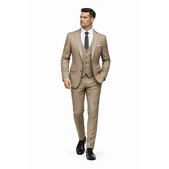 Mens Elegant Suit With Vest