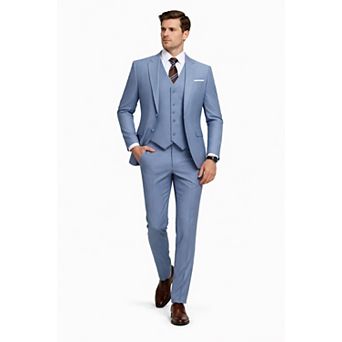Mens Business Suit With Vest