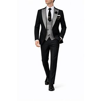 Mens Modern Double Breasted Suit