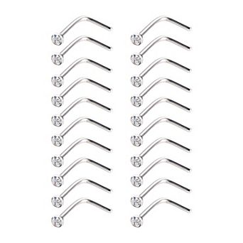 Crystal Nose Stud Pack