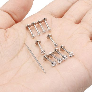 Surgical Steel Nose Studs Set