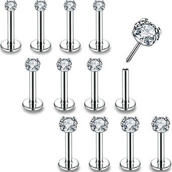 Surgical Steel Stud Jewelry Set
