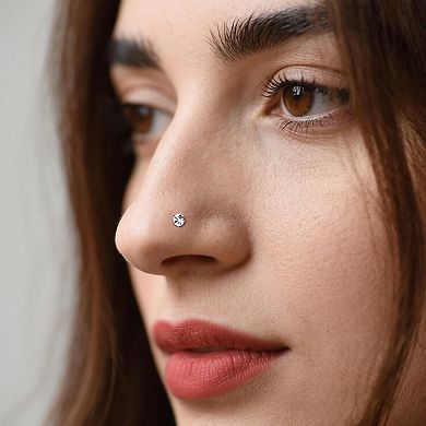 8PCS G23 Titanium Nose Stud Set