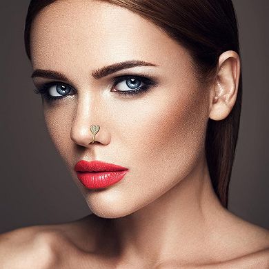 24 Pcs Fake Nose Rings Set for Women