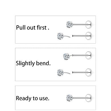Surgical Steel Nose Piercing Set