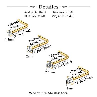 Surgical Steel Nose Jewelry