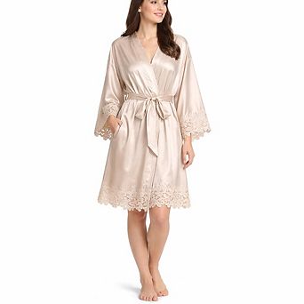 Satin Lounge Robe Women