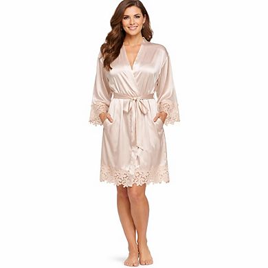 Satin Lounge Robe Women