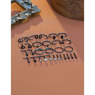 Surgical Steel Nose Piercing Set