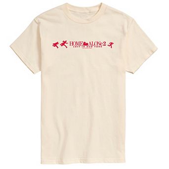 Men's Disney's© Home Alone 2 Lost In New York Logo Short Sleeve Graphic T-Shirt