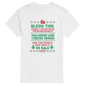 Men's Disney's© Home Alone "Bless This Macaroni & Cheese Dinner" Short Sleeve Graphic T-Shirt