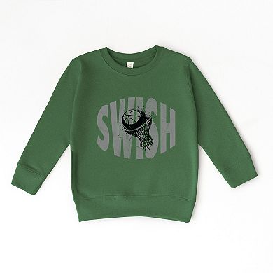 Swish Distressed - Toddler Graphic Sweatshirt