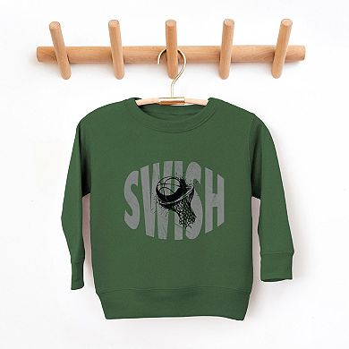 Swish Distressed - Toddler Graphic Sweatshirt