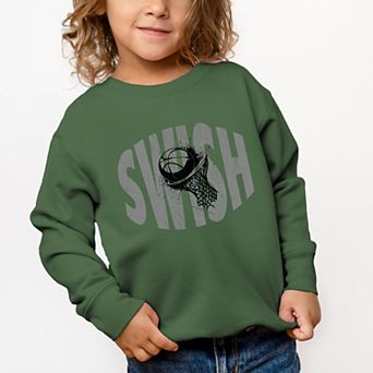 Swish Distressed - Toddler Graphic Sweatshirt