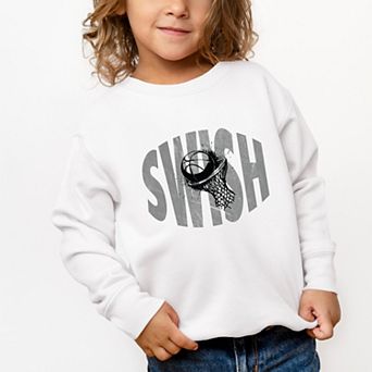 Swish Distressed - Toddler Graphic Sweatshirt