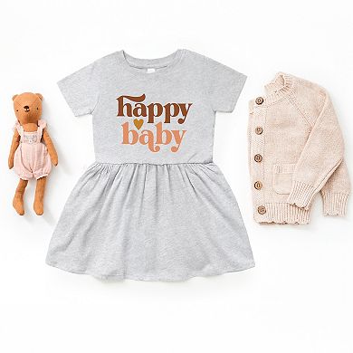 The Juniper Shop Boho Happy Baby Infant Dress