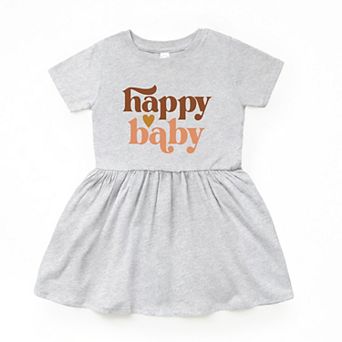 The Juniper Shop Boho Happy Baby Infant Dress