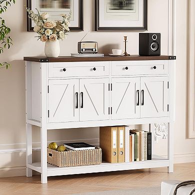 47.2" Farmhouse Console Table