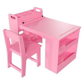 Kids Art Table with 2 Chairs