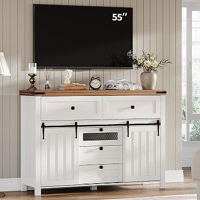 Farmhouse Buffet Cabinet