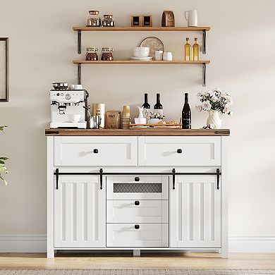 Farmhouse Buffet Cabinet