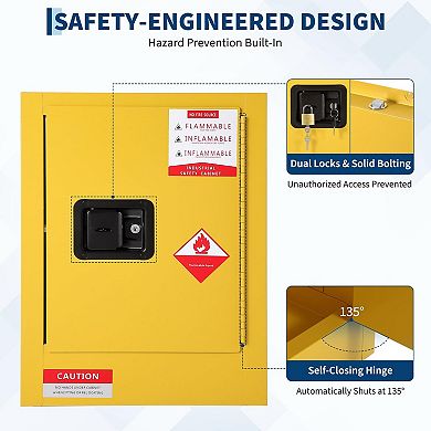 Flammable Storage Cabinet 4 Gallon